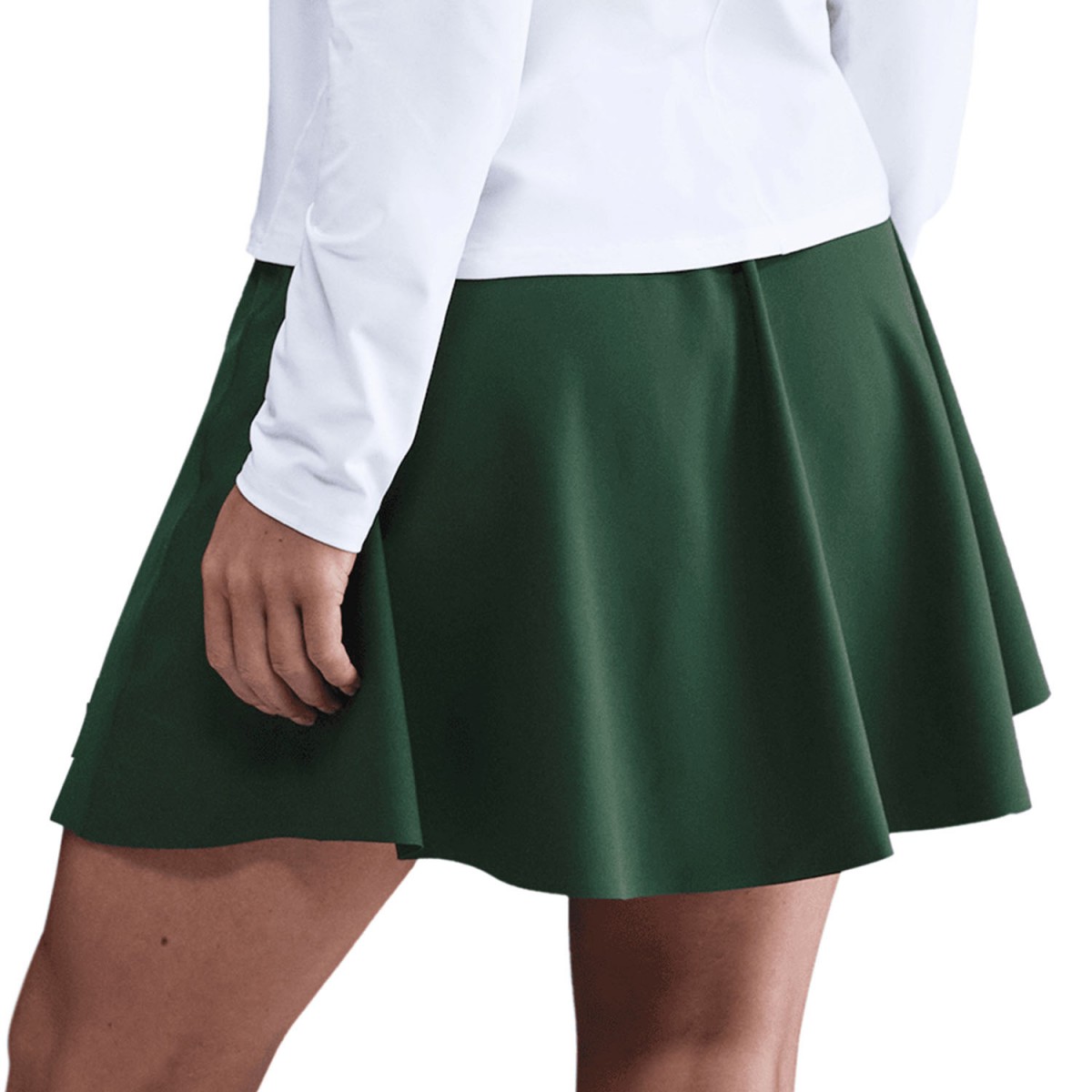Тенісна спідничка жіноча Nike Victory Tennis Skirt medium olive/white