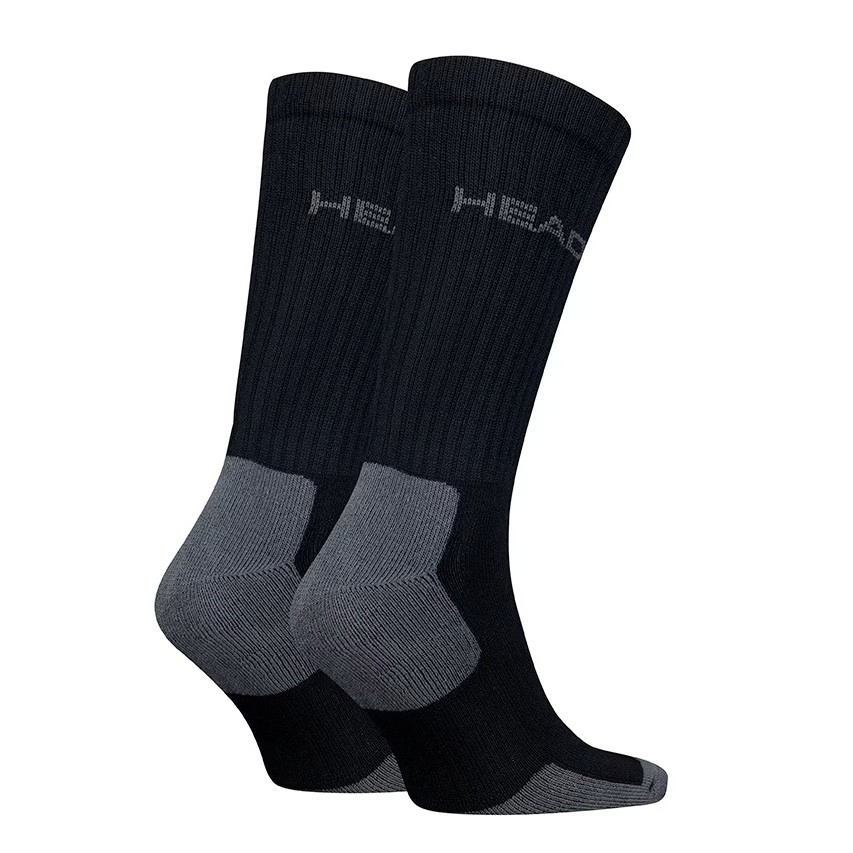 Head Elements Tennis Crew 2-pack/black