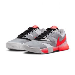 Теннисные кроссовки мужские Nike Court Lite 4 PRM white/wolf grey/hot lava