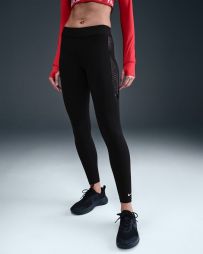 Легінси жіночі Nike Pro 365 Mid-Rise Tight GG GRX black/black/white