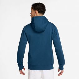 Худи мужское Nike Court DF Heritage Tennis Hoodie blue force/obsidian