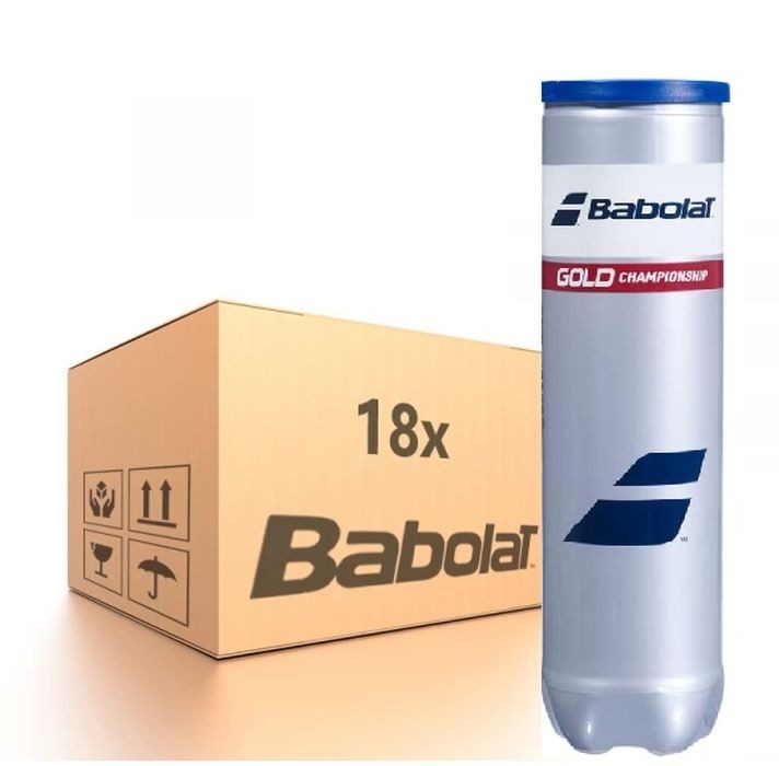 Мячи для тенниса Babolat Gold Championship All Court 4-Ball 18 банок