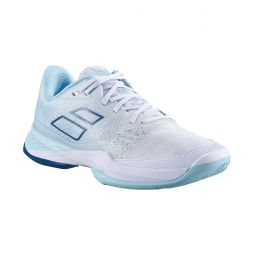 Тенісні кросівки жіночі Babolat Jet Mach 3 All Court Women white/angel blue