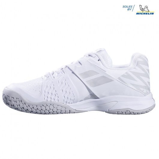 Дитячі тенісні кросівки Babolat Propulse All Court Wimbledon Junior white/silver