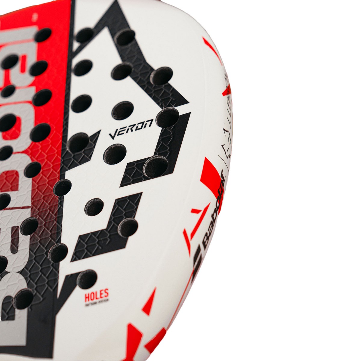 Ракетка для падел-тенниса Babolat Technical Veron Juan Lebron 2025 Padel white/black/red