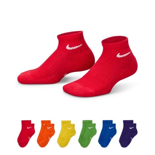 Носки детские Nike Everyday Cushioned Ankle Junior 6-pack multicolor