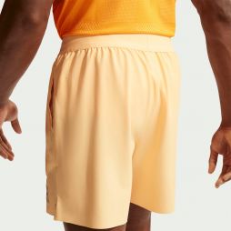 Тенісні шорти чоловічі Nike Court Advantage 6 Tennis Short tangerine tint/black