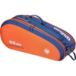 Тенісна сумка Wilson Team Roland Garros 6 Pk Bag clay/dark navy