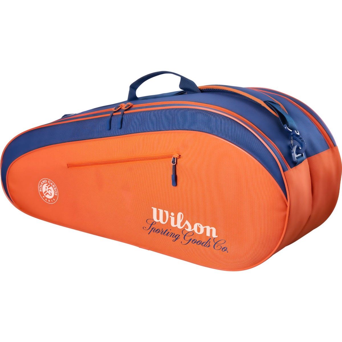 Теннисная сумка Wilson Team Roland Garros 6 Pk Bag clay/dark navy