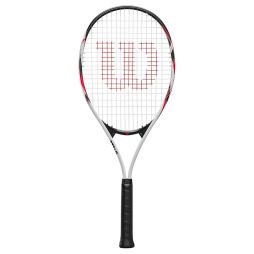 Теннисная ракетка Wilson Fusion XL black/white/red