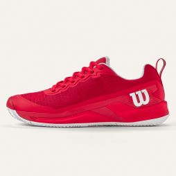 Тенісні кросівки чоловічі Wilson Rush Pro 4.5 Грунт infrared/infrared/white