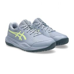 Дитячі тенісні кросівки Asics Gel-Resolution X GS grey blue/pistachio