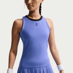 Тенісна майка жіноча Nike Court Advantage Tank sapphire