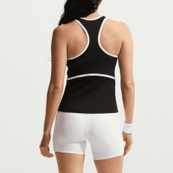 Тенісна майка жіноча Nike Court Advantage Novelty Tank black/white