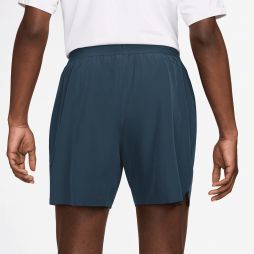 Тенісні шорти чоловічі Nike Court Advantage 6 Tennis Short armory navy/white