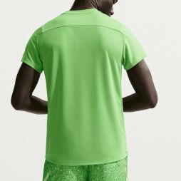 Тенісна футболка чоловіча Nike Court Victory mean green/black