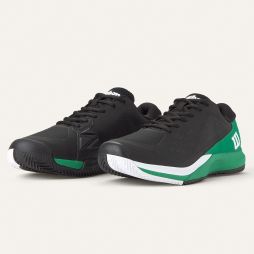 Тенісні кросівки чоловічі Wilson Rush Pro Ace Грунт black/bosphorus/white