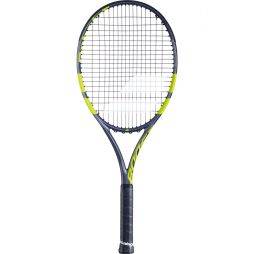 Теннисная ракетка Babolat Boost Aero strung grey/grey/yellow