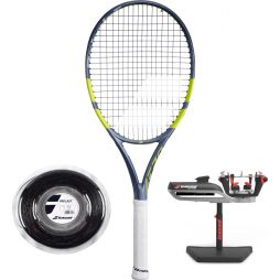 Теннисная ракетка Babolat Pure Aero Team Gen9 UNSTR grey/yellow