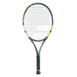 Теннисная ракетка детская Babolat Aero Jr (25) grey/fluorescent yellow/white