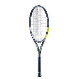 Теннисная ракетка детская Babolat Aero Jr (26) grey/fluorescent yellow/white