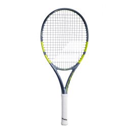 Теннисная ракетка детская Babolat Pure Aero Jr (26) grey/fluorescent yellow