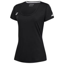 Теннисная футболка женская Babolat Play Cap Sleeve Top Women black / black