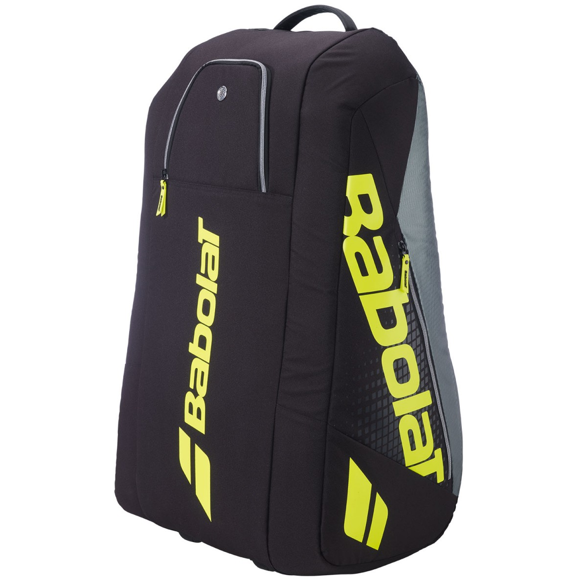 Тенісна сумка Babolat Pure Aero x12 metallic grey/black/fluo yellow