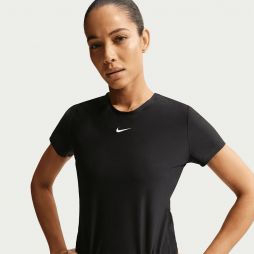 Тенісна футболка жіноча Nike Victory Short-Sleeve Top black/white