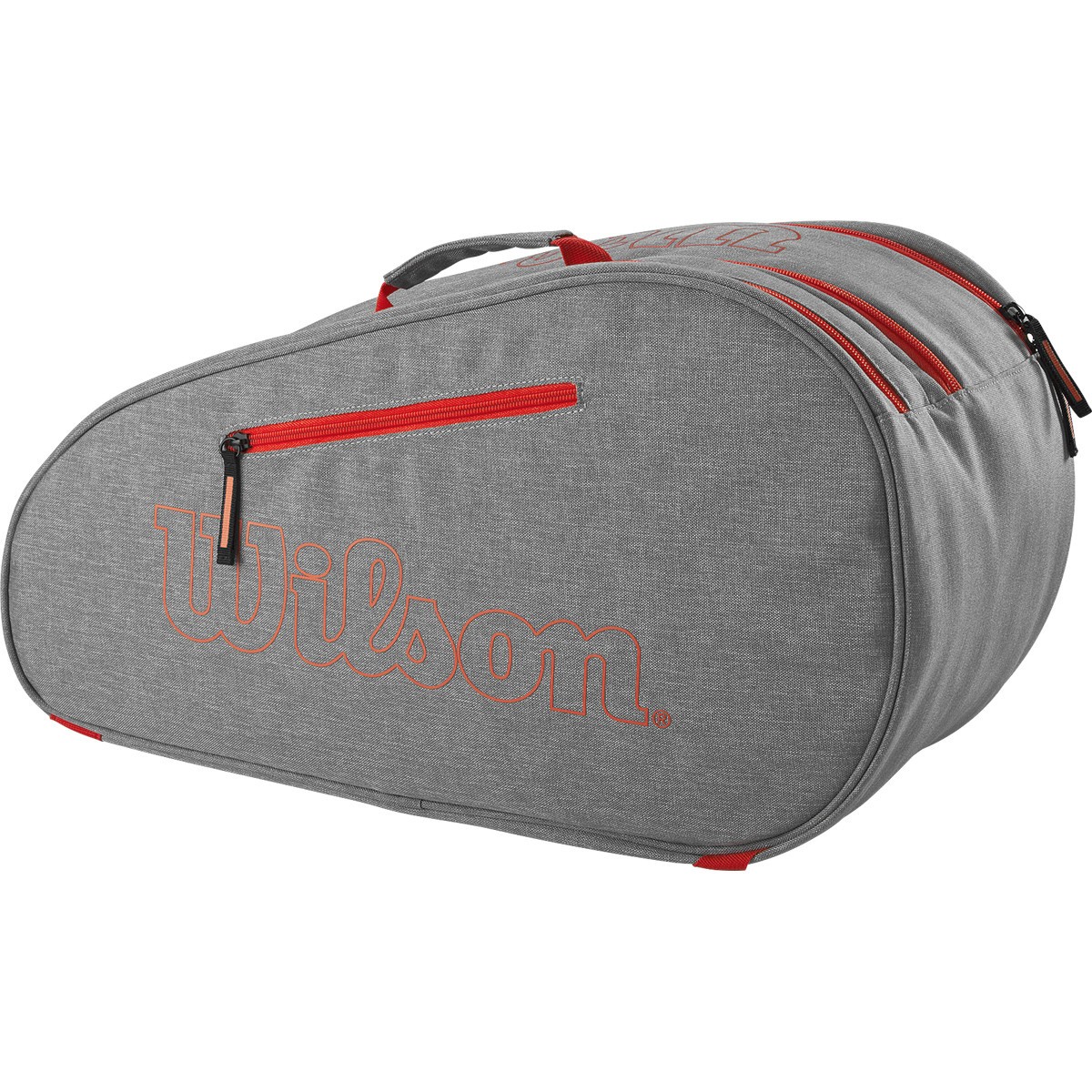 Сумка для падел-тенниса Wilson Team Padel Bag grey/bright red