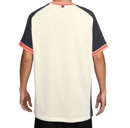 Тенісна футболка чоловіча Nike Court Heritage Logo T-Shirt sail/dark obsidian