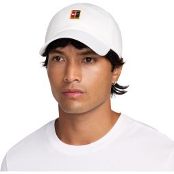 Теннисная кепка Nike Court Club Unstructured Cap white