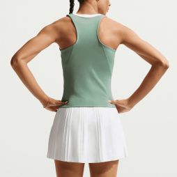 Теннисная майка женская Nike Court Advantage Tank steam/white