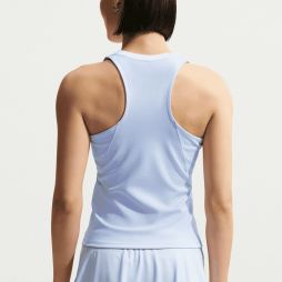 Теннисная майка женская Nike Court Advantage Tank hydrogen blue/white