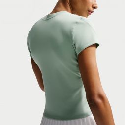 Теннисная футболка женская Nike Court Advantage Pro T-Shirt steam/white