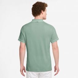 Теннисная футболка мужская Nike Court Heritage Tennis Polo steam