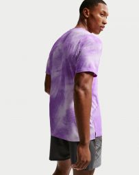 Теннисная футболка мужская Nike Court Dri-Fit Advantage Slam Top RG violet mist/bright violet/black