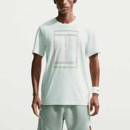 Футболка мужская Nike Court Tee Heritage T-Shirt barely green