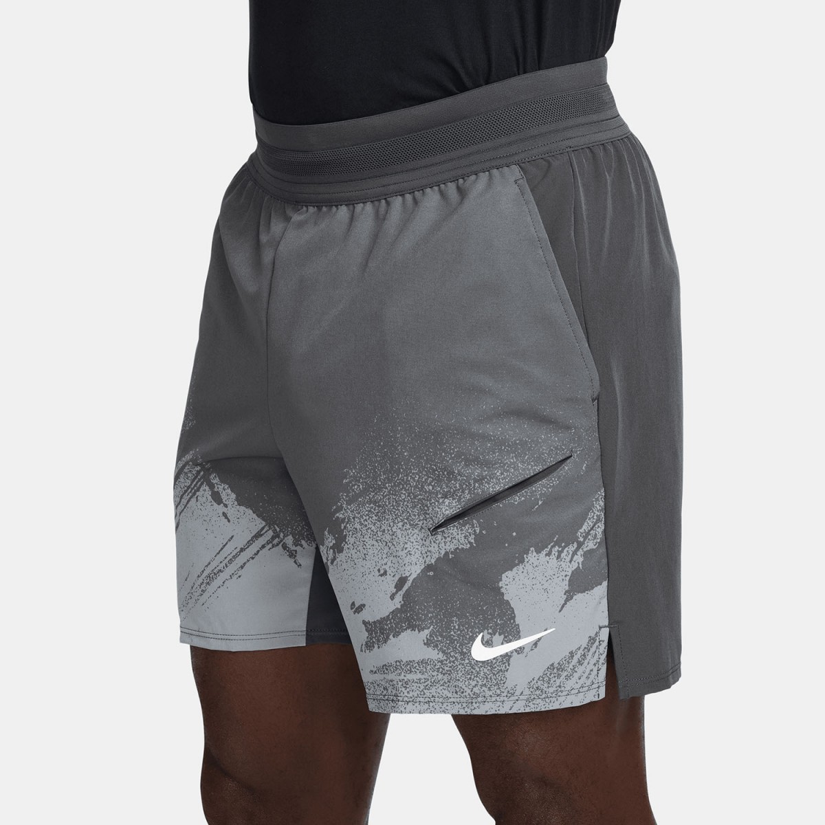 Тенісні шорти чоловічі Nike Court Dri-Fit Slam Tennis Short RG antracite/cool grey/white