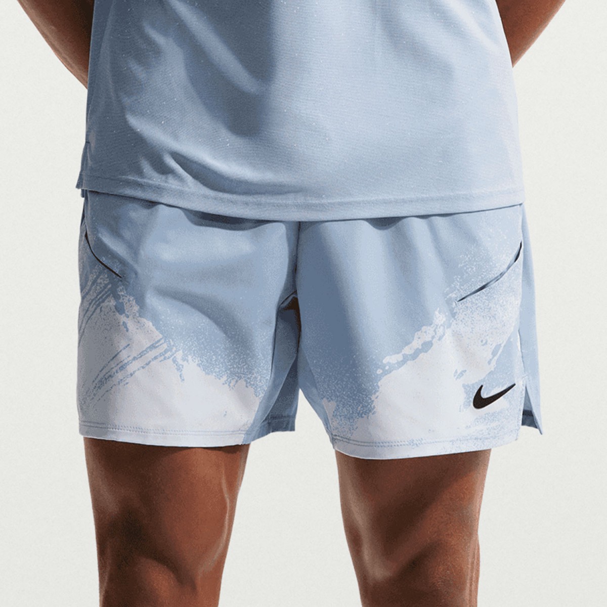 Тенісні шорти чоловічі Nike Court Dri-Fit Slam Tennis Short RG work blue/hydrogen blue/black