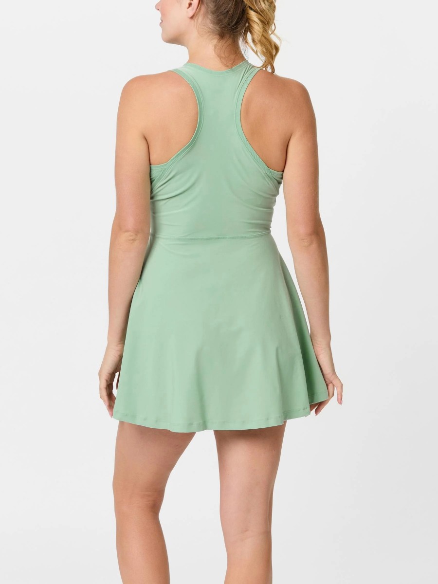 Теннисное платье женское Nike Victory Tennis Dress steam/white