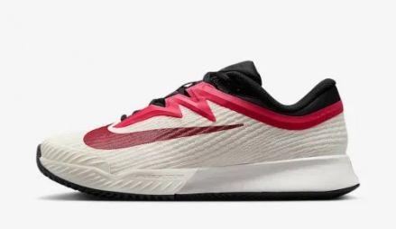 Теннисные кроссовки женские Nike Zoom Vapor Pro 3 Грунт pale ivory/rush pink/sail/red