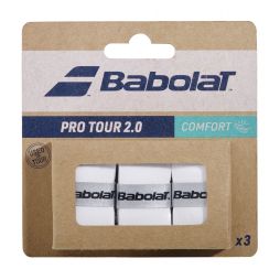 Намотка Babolat Pro Tour 2.0 (3 шт.) white