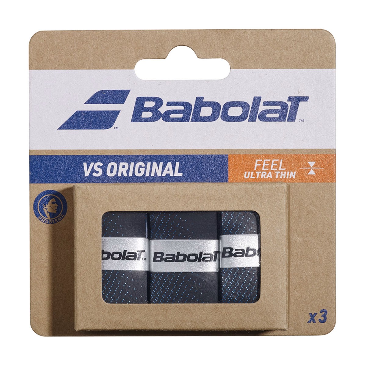 Намотка Babolat VS Grip Original (3 шт.) black/blue