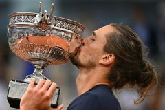 ЗВЄРЄВ ЗДОБУВАЄ СВІЙ ПЕРШИЙ ТИТУЛ НА ТУРНІРАХ GRAND SLAM