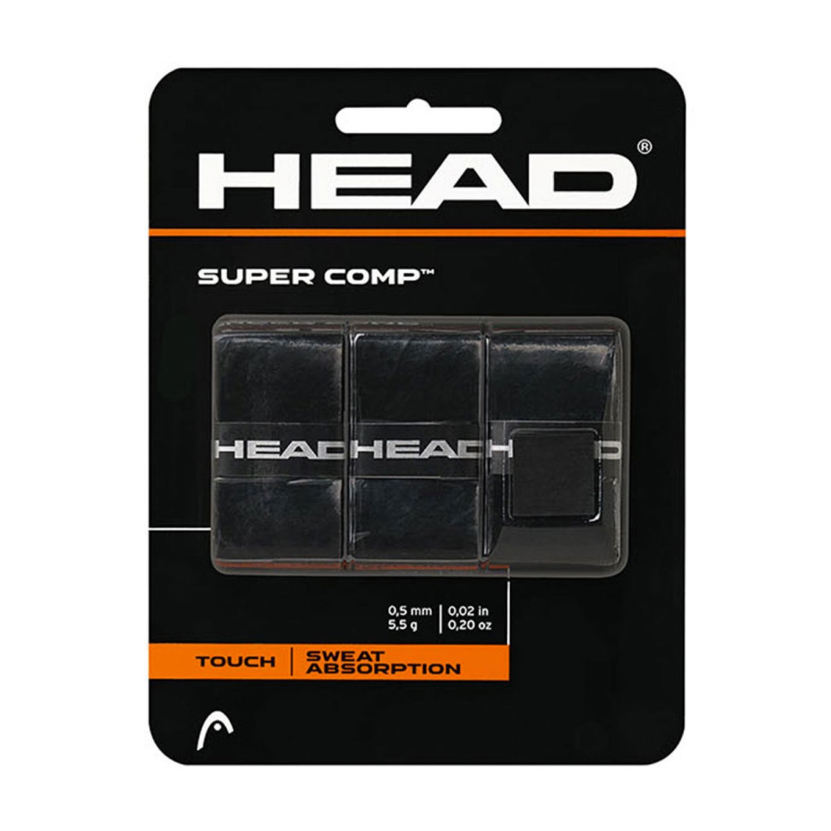 Намотка Head Super Comp (3 шт.) black