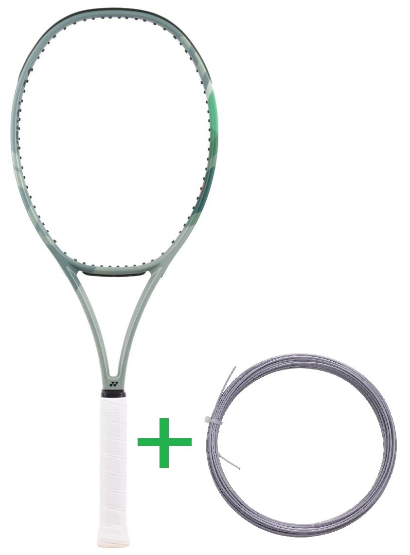 Тенісна ракетка Yonex Percept 97L (290g) olive green