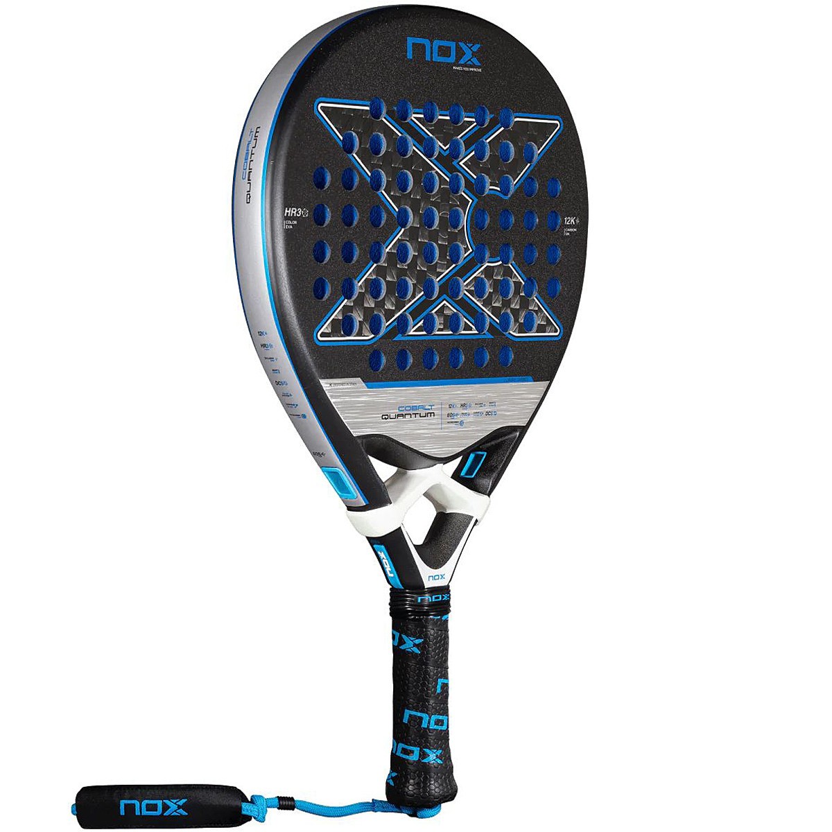 Ракетка для падел-тенниса Nox Quantum 12K Cobalt