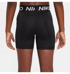 Теннисные шорты детские Nike Pro 3in black/white