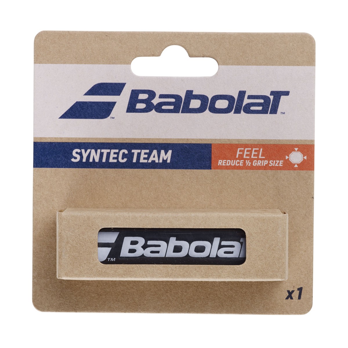 Ручка для ракетки Babolat Syntec Team X1 black/white 1шт.